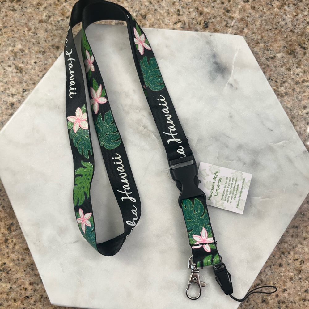 NWT Hawaiian Style lanyard